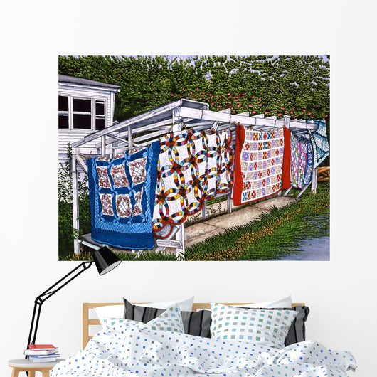 Quilts for Sale Wall Decal