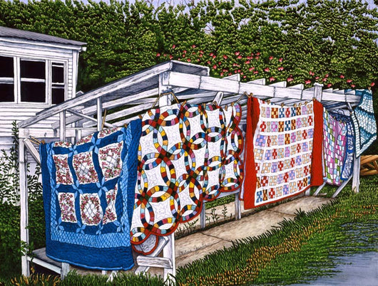 Quilts for Sale Wall Decal