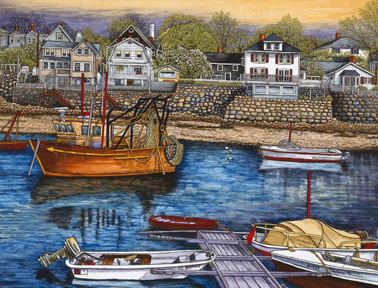 Rockport Harbor Wall Decal
