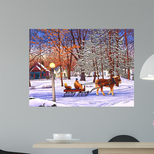Sleigh Ride '96 Wall Decal