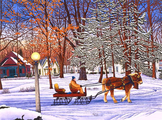 Sleigh Ride '96 Wall Decal