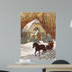 Snowy Evening Wall Decal