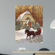 Snowy Evening Wall Decal