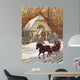 Snowy Evening Wall Decal