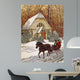 Snowy Evening Wall Decal