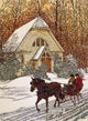 Snowy Evening Wall Decal