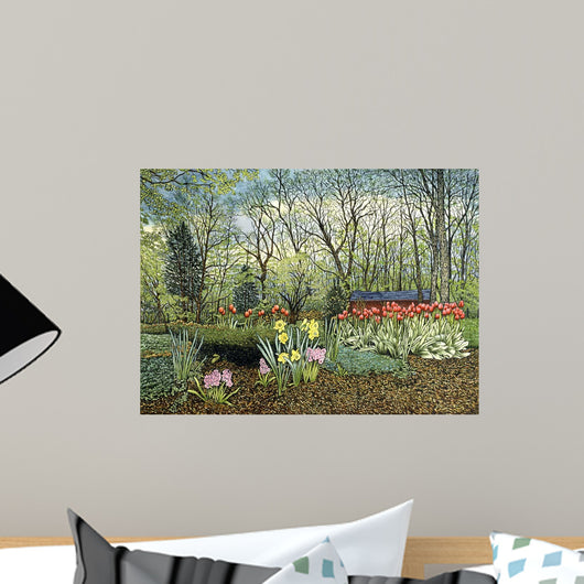 Spring Garden Wall Decal