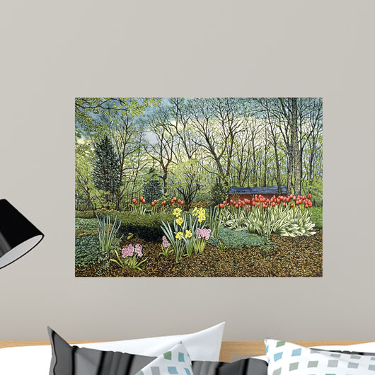 Spring Garden Wall Decal