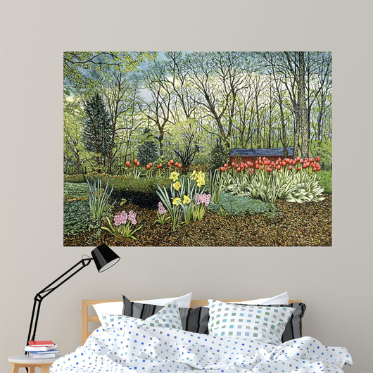 Spring Garden Wall Decal