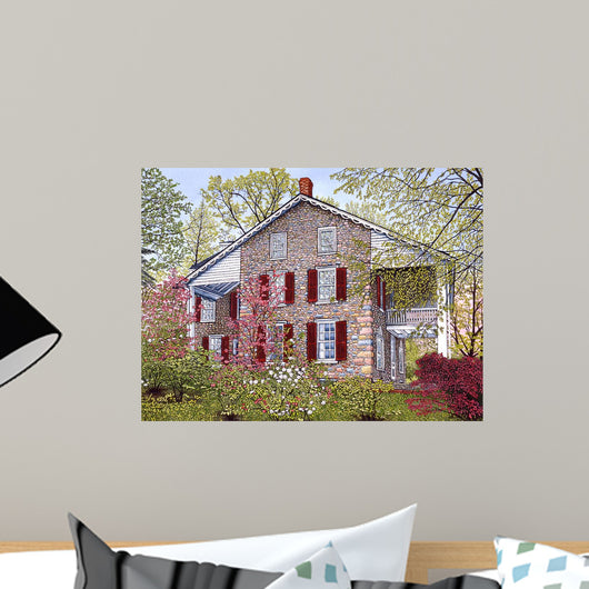 Stone House Wall Decal