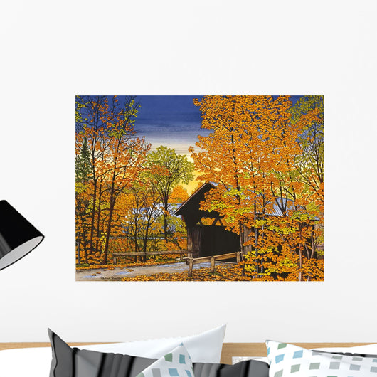 Stowe Hollow Bridge Wall Decal