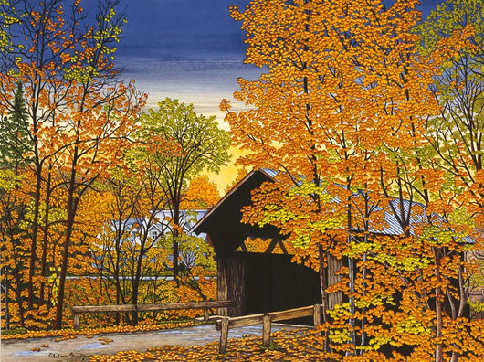 Stowe Hollow Bridge Wall Decal