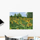 Sunflowers Wall Decal Design 4