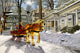 Sunny Sleighride Wall Decal