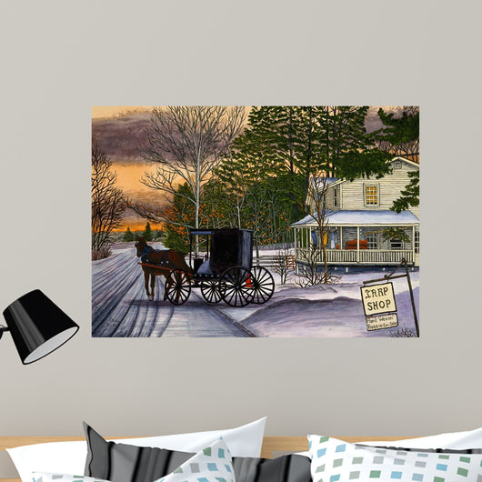 Tarp Shop Wall Decal