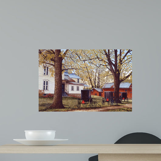 Three Buggies Wall Decal
