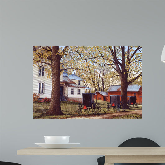 Three Buggies Wall Decal