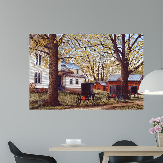 Three Buggies Wall Decal