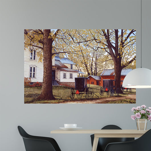 Three Buggies Wall Decal