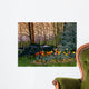 Tulips and Wagon Wheels Wall Decal