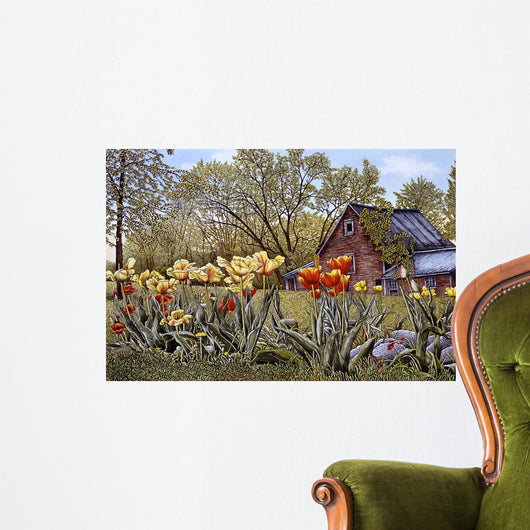 Tulips New Hampshire Wall Decal