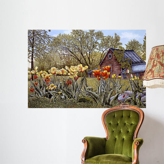 Tulips New Hampshire Wall Decal