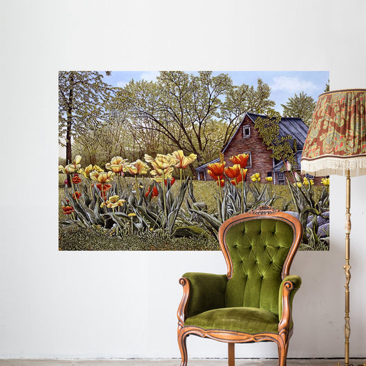 Tulips New Hampshire Wall Decal