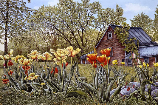 Tulips New Hampshire Wall Decal