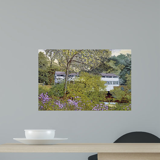 Valley Forge Covered Bridge Wall Decal