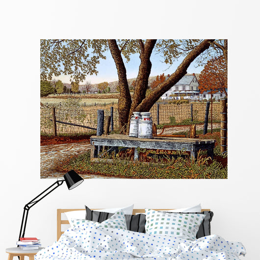 Waiting for Milkman Wall Decal