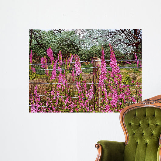 Wild Foxglove Wall Decal