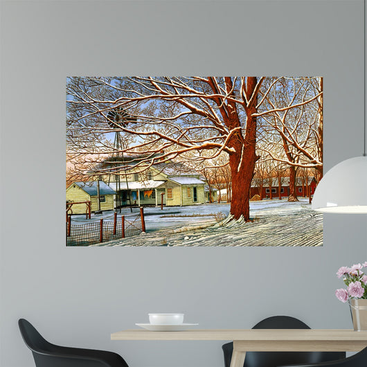 Windmill Farm Wall Decal