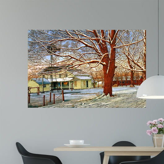 Windmill Farm Wall Decal