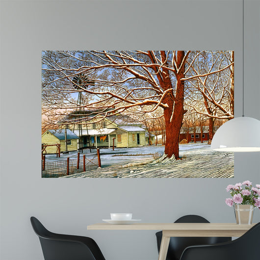 Windmill Farm Wall Decal