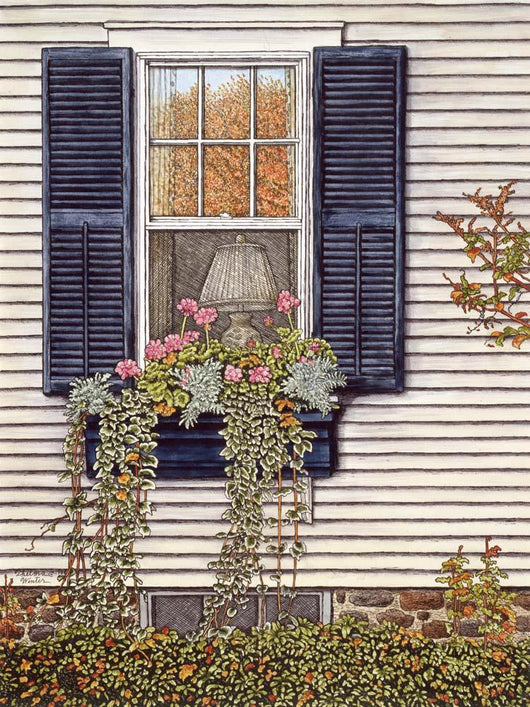 Window Box Wall Decal