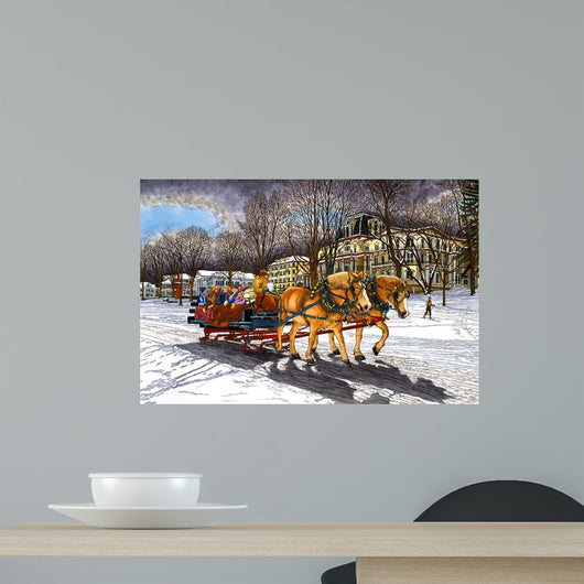 Winter Fun Wall Decal