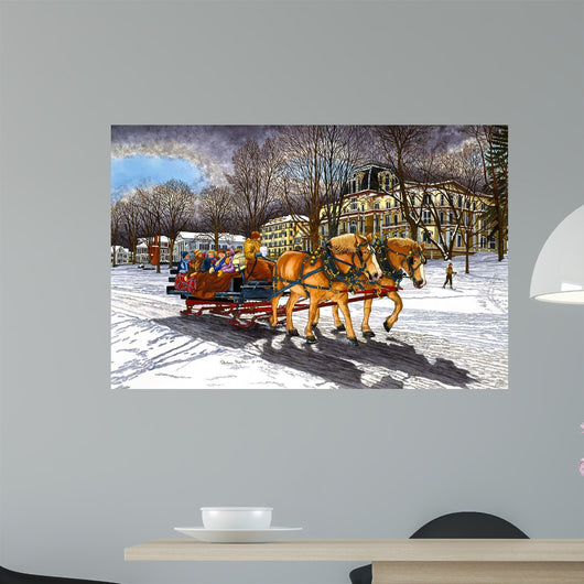 Winter Fun Wall Decal
