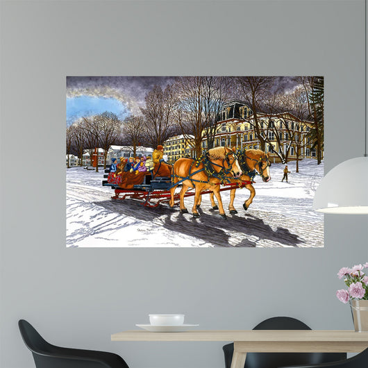 Winter Fun Wall Decal