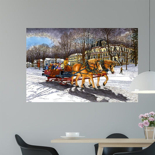 Winter Fun Wall Decal