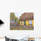 Yellow Cottage Wall Decal