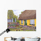 Yellow Cottage Wall Decal