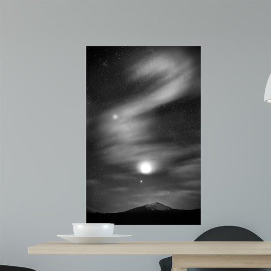 Diamond Lake Moon Streak Wall Decal