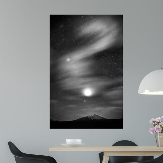 Diamond Lake Moon Streak Wall Decal