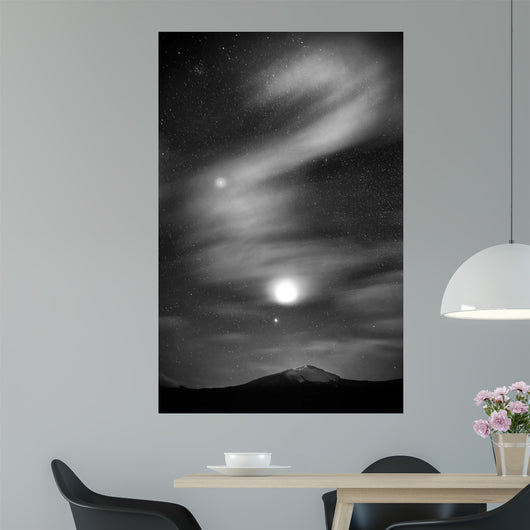 Diamond Lake Moon Streak Wall Decal