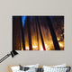 Burning Forest Wall Decal
