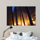 Burning Forest Wall Decal