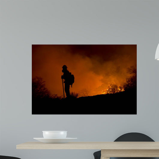 Holding Line Wall Decal