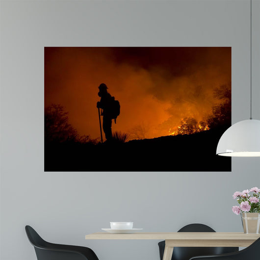 Holding Line Wall Decal