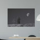 Moon Trees Hill Wall Decal