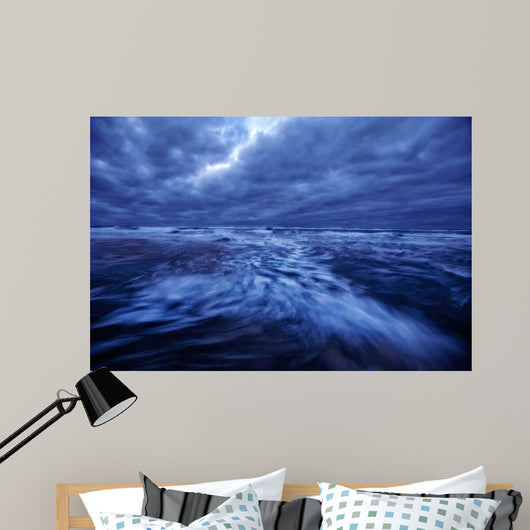 Ocean Turmoil Wall Decal